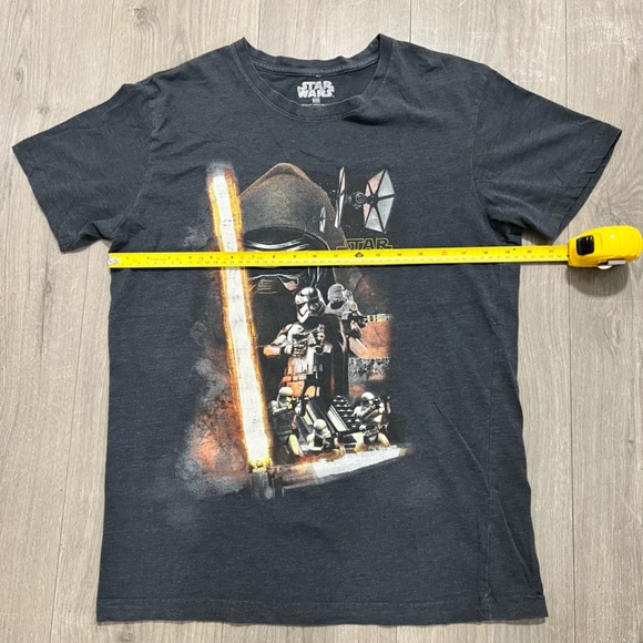 Star Wars Kylo Ren T-Shirt Black The Force Awakens Size Medium - Picture 4 of 6